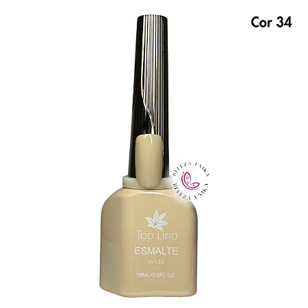 Esmalte em Gel Top Lirio Coleção Brown Cor 34 18ml