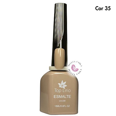 Esmalte em Gel Top Lirio Coleção Brown Cor 35 18ml