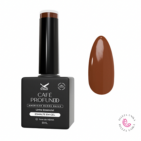 Esmalte em Gel Café Profundo Linha Essencial 8ml – American Burrs Nails