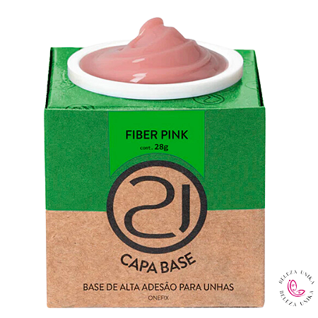 Capa Base One Fix Fiber Pink 28g