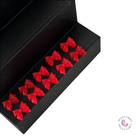 Laço 3D Bordo para decoração pacote com 10 unidades