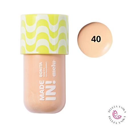 Base Tint  (Tint Foundation) Cor 40 30Ml  - Melu Made In