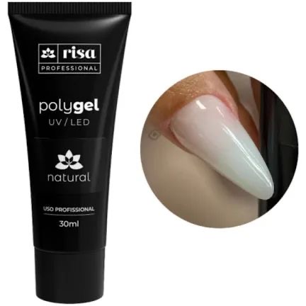 PolyGel Risa Cor Natural 30ml