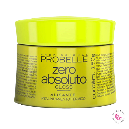 B-Tox Alisante Zero Absoluto 150g - Probelle