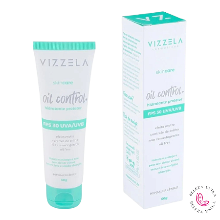 Hidratante Protetor FPS 30 Oil Control - Vizzela