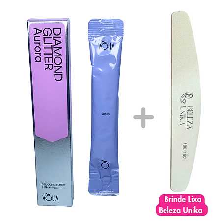 Volia Gel Sachê 12g- Diamond Glitter Aurora