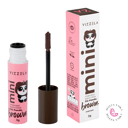 Mini Máscara Para Cílios No Panda Brown - Marrom