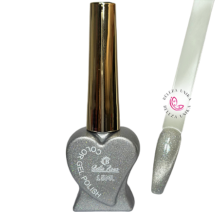 Esmalte em Gel Cat`s Magnetico 15ml Cor 02 - Bella Rosa