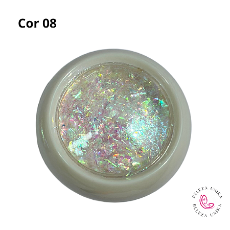 Flake Para Unhas  cor 08 1 unidade