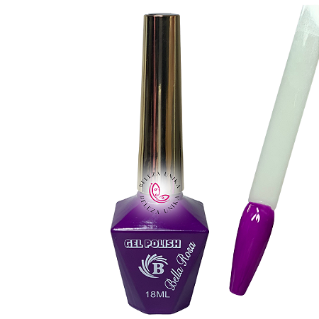 Esmalte em Gel Bella Rosa  Cor 28 Col.Diamante 18ml