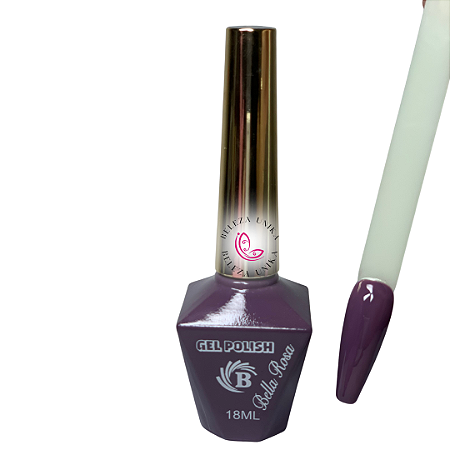 Esmalte em Gel Bella Rosa  Cor 40 Col.Diamante 18ml
