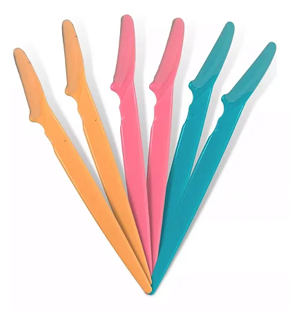 Navalha para Sobrancelha com 6 unidades