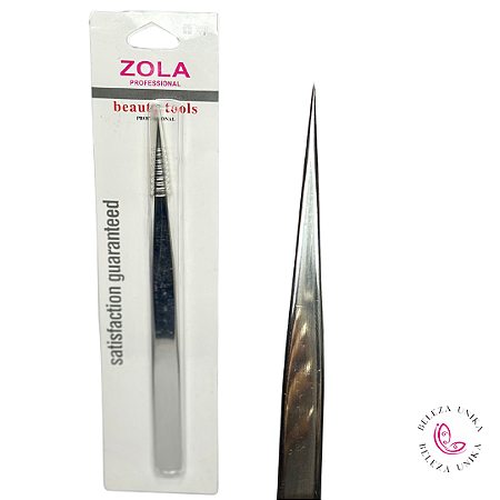 Pinça Reta Isolamento Prata  - Zola