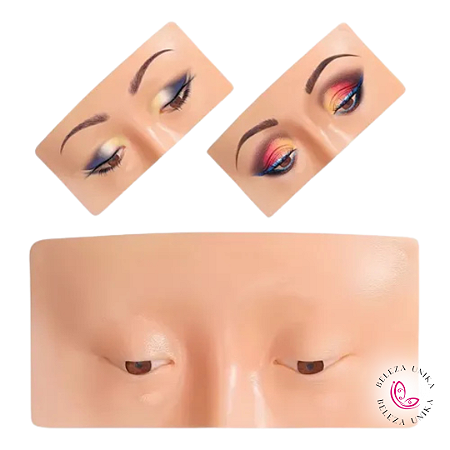 Placa de Silicone para Prática de Maquiagem