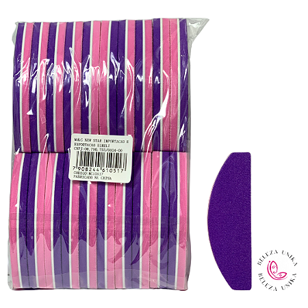 Pacote Mini Lixa Buffer Polidora 100/180 - 20un
