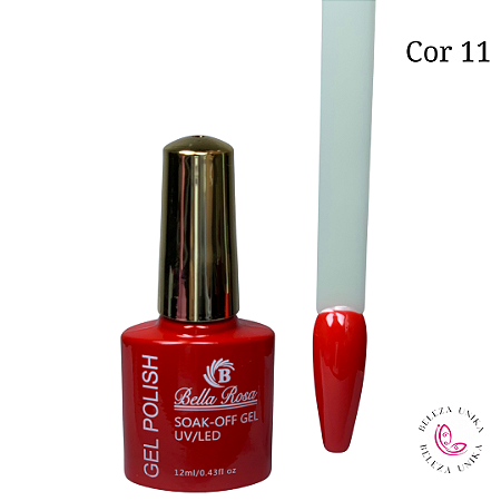 Esmalte em Gel Bella Rosa Polish 12ml Cor 11