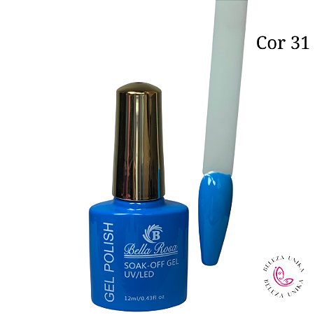 Esmalte em Gel Bella Rosa Polish 12ml Cor 31