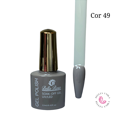 Esmalte em Gel Bella Rosa Polish 12ml Cor 49