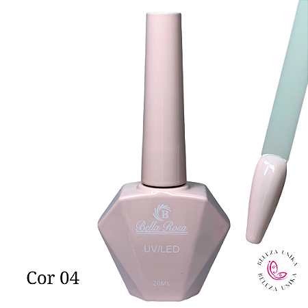 Esmalte em Gel Bella Rosa 20ml Coleção Elegância Cor 04