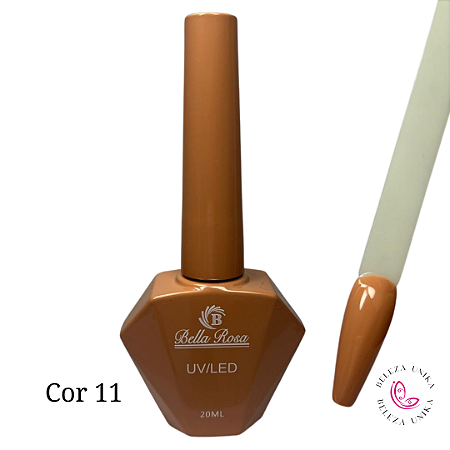 Esmalte em Gel Bella Rosa 20ml Coleção Elegância Cor 11