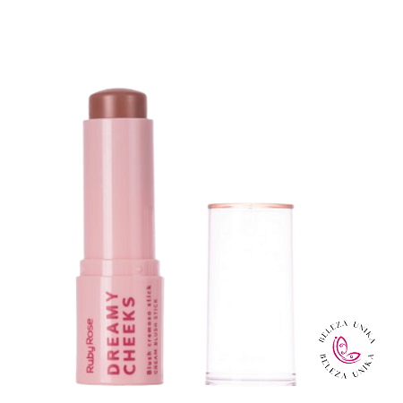 Blush Cremoso Stick Dreamy Cheeks Burnt Coral - 6,57G - HB M01-2 Ruby Rose
