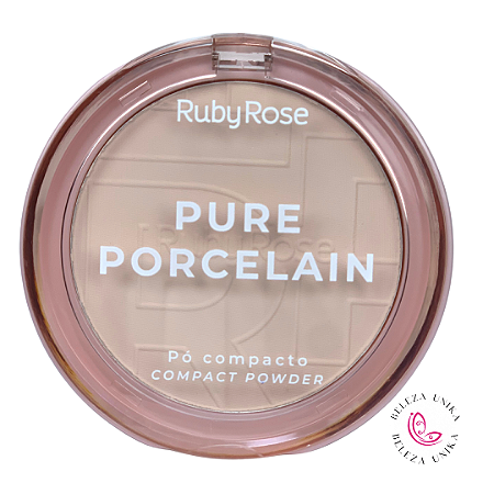 Pó Compacto P10 HB-M401-1 Pure Porcelain Ruby Rose