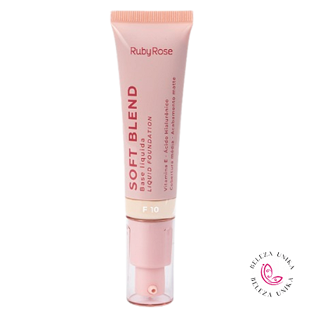 Base Líquida Soft Blend Hbm301-1- 30g F10 Ruby Rose
