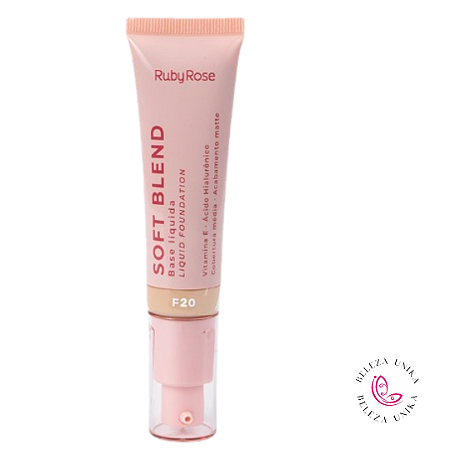 Base Líquida Soft Blend Hbm301-1- 30g F20 Ruby Rose