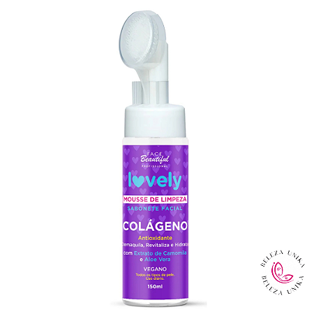 Mousse de Limpeza Colágeno150ml Face Beautiful