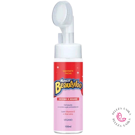 Mousse de limpeza Morango Beautyloo 150ml - Face Beautiful