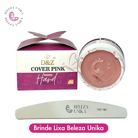 Gel D&Z Borboleta 18gr Cover Pink Hard Control