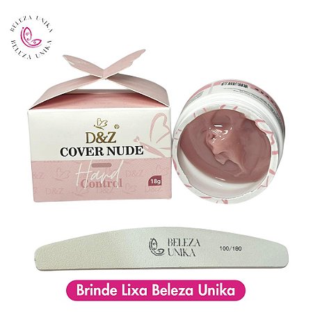 Gel D&Z Borboleta 18gr Cover Nude Hard Control