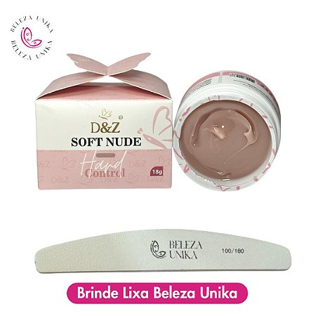 Gel D&Z Borboleta 18gr Soft Nude Hard Control