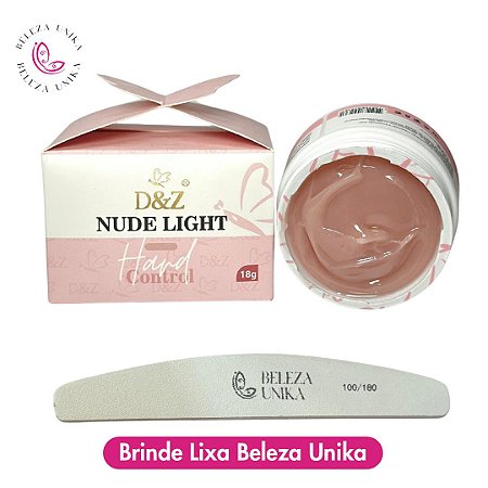 Gel D&Z Borboleta 18gr Nude Light Hard Control