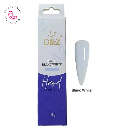 Gel D&Z Blanc White 15gr Hard Borboleta