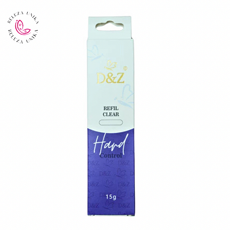 Gel D&Z Clear 15gr Hard Borboleta