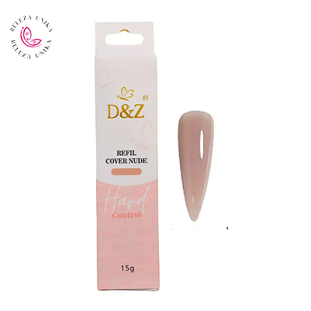 Gel D&Z Cover Nude 15gr Hard Borboleta