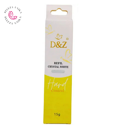 Gel D&Z Crystal White 15gr Hard Borboleta