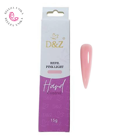 Gel D&Z Pink Light 15gr Hard Borboleta