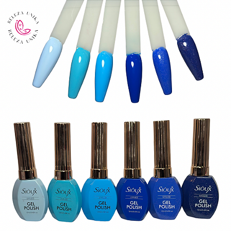 Esmalte em gel Sioux Kit 06 un col 01