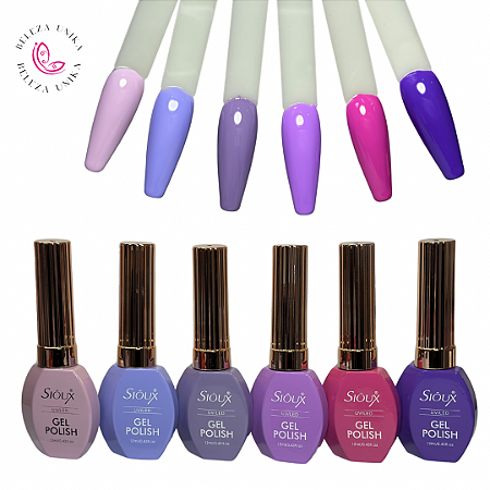 Esmalte em gel Sioux Kit 06 un Col 02