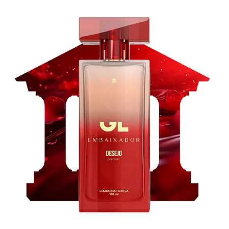 Perfume Embaixador Desejo Pra ela 100ml