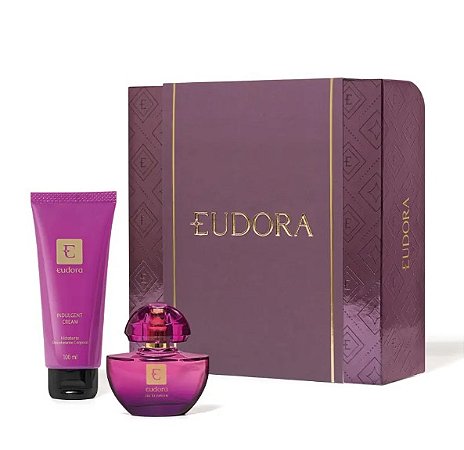 Kit Presente Miniatura: Eau de Parfum 35ml + Loção Desodorante Hidratante Corporal 100ml