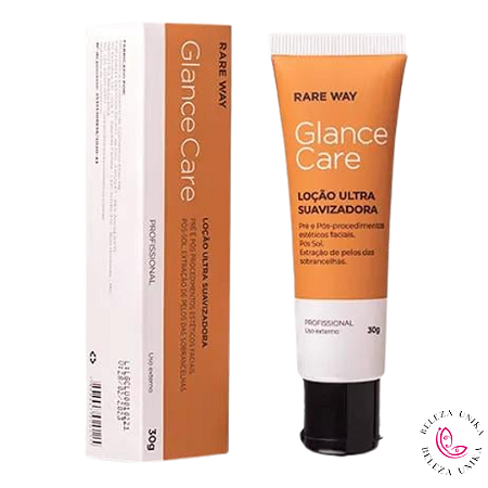 Loção Ultra Suavizadora Glance Care 30g - Rare Way