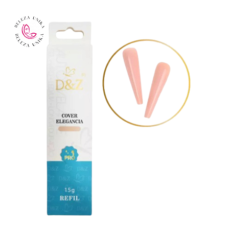 Gel D&Z Cover Elegancia 15gr Hard Borboleta