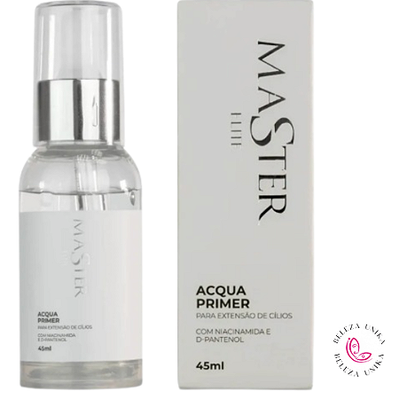 Acqua Primer Master Elite Limpeza Profunda Fios Extensão de Cílios 45ml