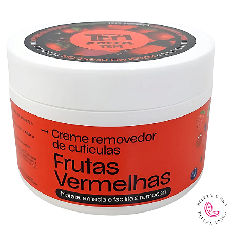 Creme Removedor De Cutículas Essencia Frutas Vermelha 120g  Repos Meu Pomar