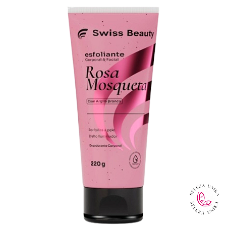 Esfoliante Corporal e Facial Rosa Mosqueta 220g - Swiss Beauty