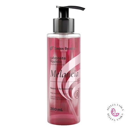 Sabonete Líquido Melancia 200 ml Swiss Beauty