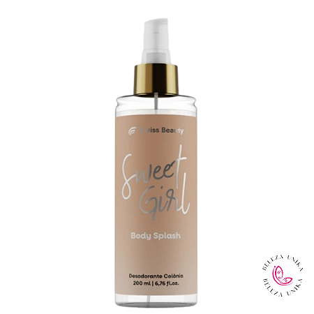 Body Splash Sweet Girl 200 ml - Swiess Beauty